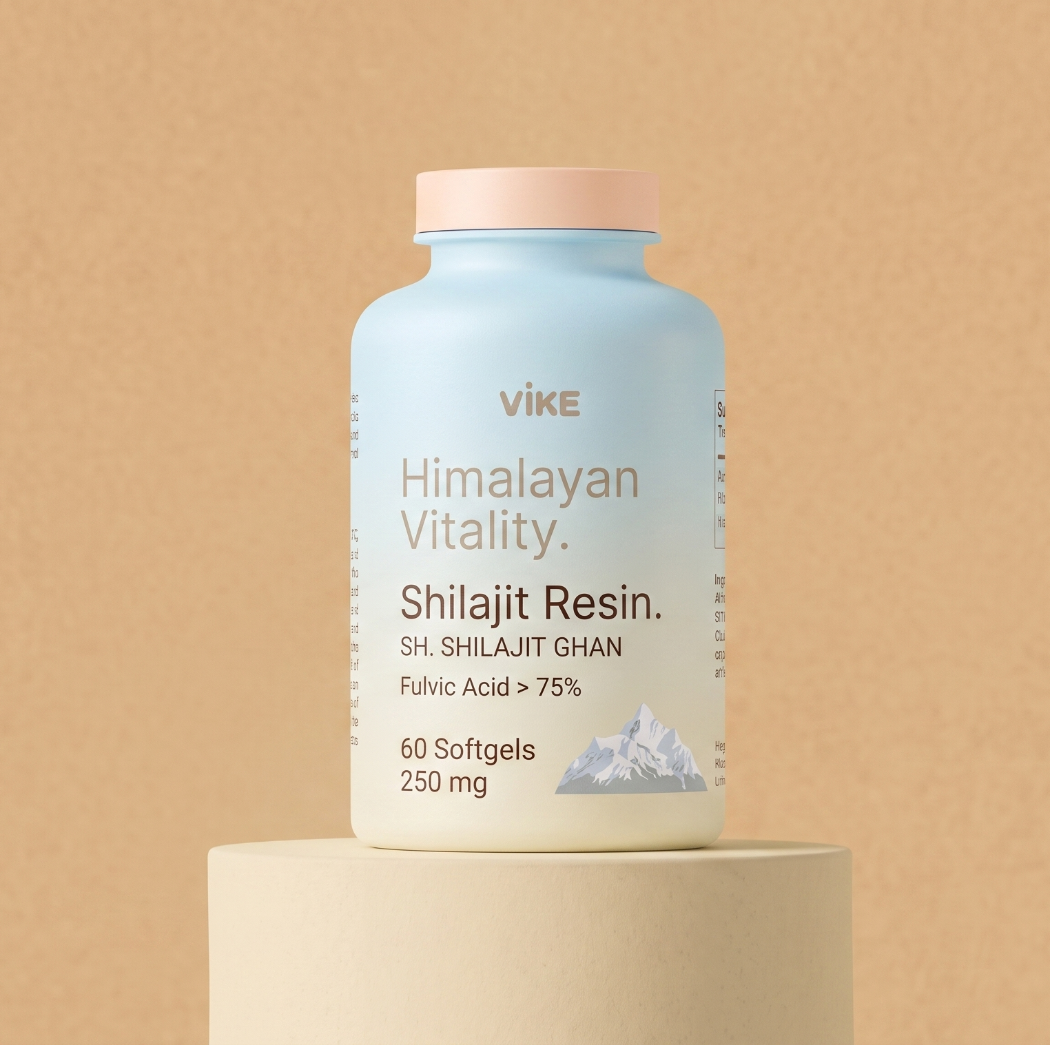 Vike Himalayan Vitality — Shilajit Resin (60 Softgels)